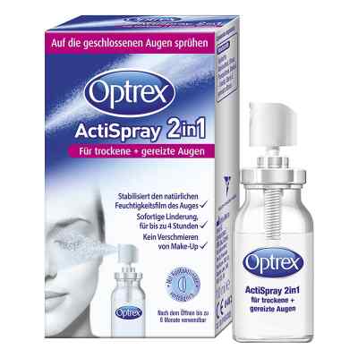 Optrex Actispray 2in1 spray do oczu 10 ml od Reckitt Benckiser Deutschland Gm PZN 10822217