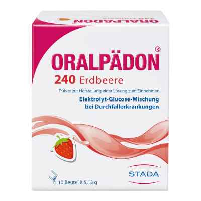 Oralpaedon 240 Erdbeere saszetki 10 szt. od STADA Consumer Health Deutschlan PZN 07394048