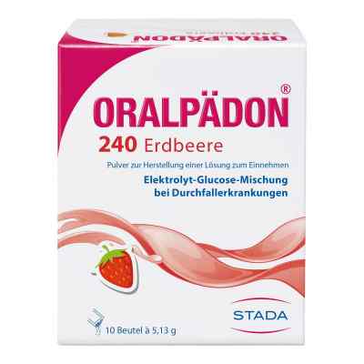 Oralpaedon 240 Erdbeere saszetki 10 szt. od STADA Consumer Health Deutschland GmbH PZN 07394048