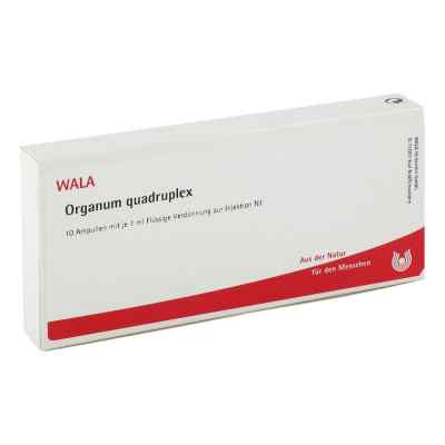 Organum Quadruplex ampułki 10X1 ml od WALA Heilmittel GmbH PZN 01751808