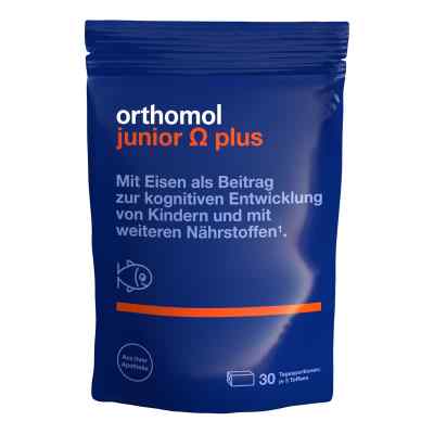 Orthomol Junior Omega plus drażetki do żucia 90 szt. od Orthomol pharmazeutische Vertrie PZN 11877835