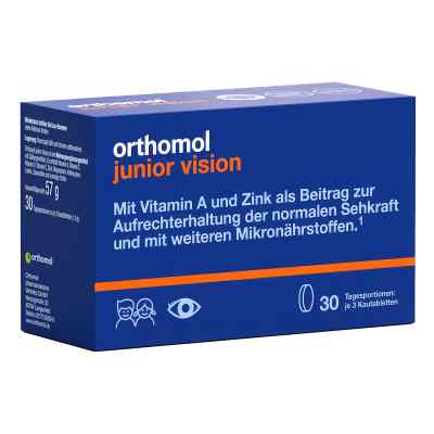 Orthomol Junior Vision Kautabletten 30 szt. od Orthomol pharmazeutische Vertrie PZN 17620497