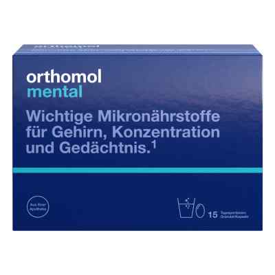 Orthomol mental granulat + kapsułki 15 porcji 1 op. od Orthomol pharmazeutische Vertrie PZN 10551706