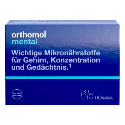 Orthomol mental granulat + kapsułki 15 porcji 1 op. od Orthomol pharmazeutische Vertrie PZN 10551706