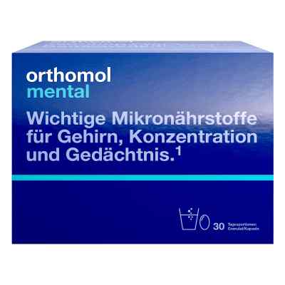 Orthomol Mental granulat+kapsułki 30 szt. od Orthomol pharmazeutische Vertrie PZN 05382070