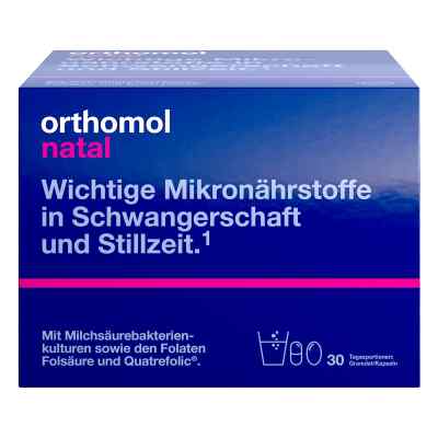 Orthomol Natal 30 granulat + 3 kapsułki 1 szt. od Orthomol pharmazeutische Vertrie PZN 01319904