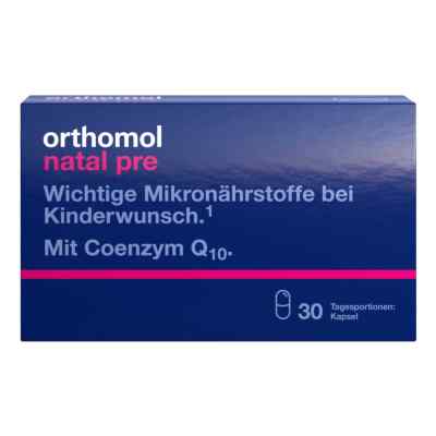 Orthomol Natal Pre kapsułki 30 szt. od Orthomol pharmazeutische Vertrie PZN 17206450