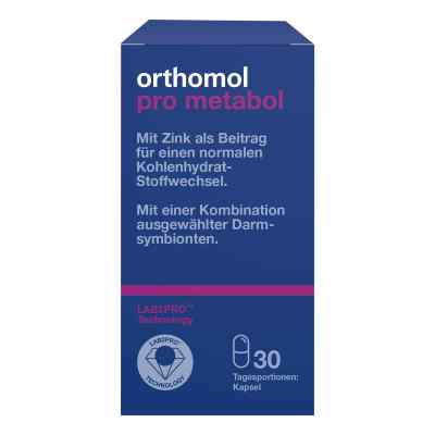 Orthomol Pro Metabol kapsułki z probiotykami i cynkiem