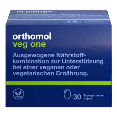 Orthomol veg one kapsułki 30 szt. od Orthomol pharmazeutische Vertrie PZN 10218585