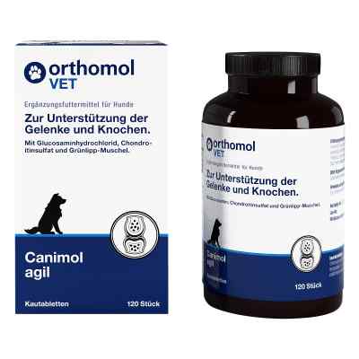 Orthomol Vet Canimol Agil Kautabletten F.hunde 120 szt. od Orthomol pharmazeutische Vertrie PZN 18723153