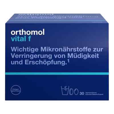 Orthomol Vital F 30 granulat/kapsułki 1 szt. od Orthomol pharmazeutische Vertrie PZN 01319643