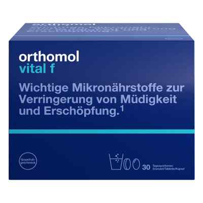 Orthomol Vital F granulat + kapsułka+ tabletka 30 szt. od Orthomol pharmazeutische Vertrie PZN 01028526