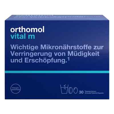 Orthomol Vital M 30 granulat/kapsułki - duże opakowanie 1 szt. od Orthomol pharmazeutische Vertrie PZN 01319838