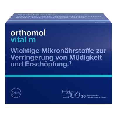 Orthomol Vital M Grapefruit granulowany 30 szt. od Orthomol pharmazeutische Vertrie PZN 01028532