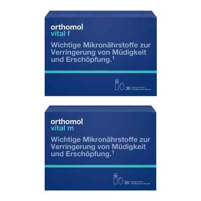 Orthomol Vital Paket 2X30 szt. od Orthomol pharmazeutische Vertrie PZN 08100248