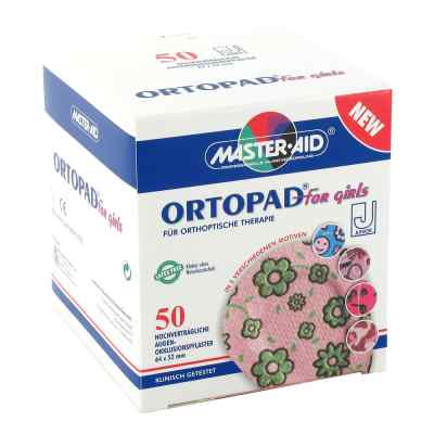 Ortopad for girls Junior Augenokkl.pfl.masteraid 50 szt. od Trusetal Verbandstoffwerk GmbH PZN 02877121