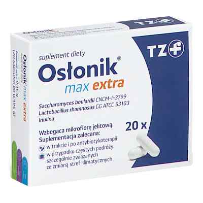 Osłonik Max Extra kapsułki 20  od TARCHOMIŃSKIE ZAKŁADY FARM. POLFA S.A. PZN 08302238