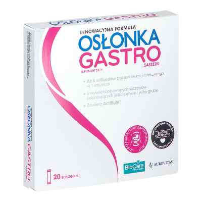 Osłonka Gastro proszek 20  od CELL BIOTECH CO LTD PZN 08300305