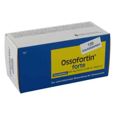 Ossofortin forte tabletki do żucia 120 szt. od Strathmann GmbH & Co.KG PZN 00473632