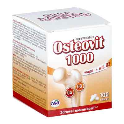 Osteovit 1000 100  od ASA SP.Z O.O. GŁUBCZYCE PZN 08302711