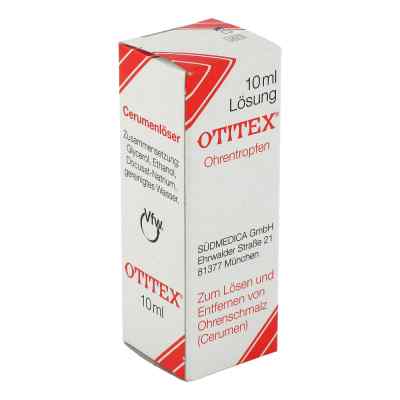 Otitex Ohrentr. 10 ml od Südmedica GmbH PZN 03712876
