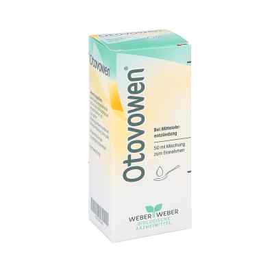 Otovowen krople 50 ml od WEBER & WEBER GmbH & Co. KG PZN 00753490