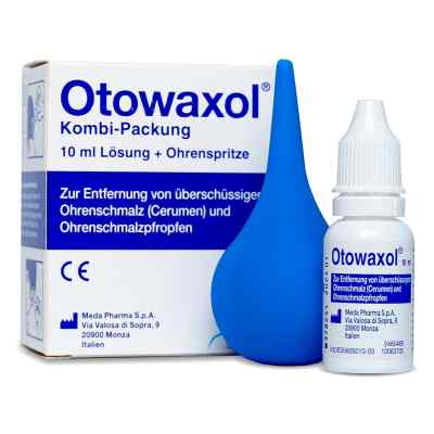 Otowaxol zestaw do usuwania woskowiny usznej 10 ml od MEDA Pharma GmbH & Co.KG PZN 02028296