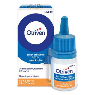 Otriven 0,05% krople do nosa 10 ml od GlaxoSmithKline Consumer Healthc PZN 00753679