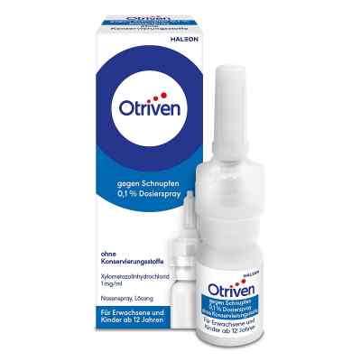 Otriven na katar 0,1% 10 ml od GlaxoSmithKline Consumer Healthc PZN 08444541