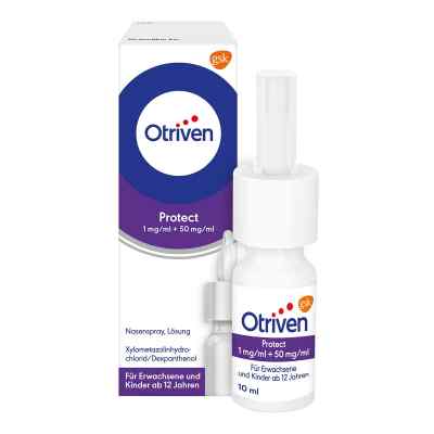 Otriven Protect 1 mg/ml + 50 mg/ml Nasenspray Lösung  10 ml od GlaxoSmithKline Consumer Healthc PZN 14287809