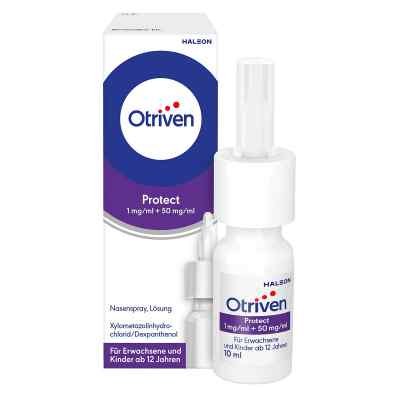 Otriven Protect 1 mg/ml + 50 mg/ml Nasenspray Lösung 10 ml od Haleon Germany GmbH PZN 14287809
