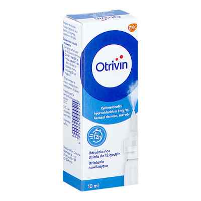 Otrivin aerozol do nosa 1 mg/ml 10 ml od NOVARTIS CONSUMER HEALTH GMBH PZN 08300585