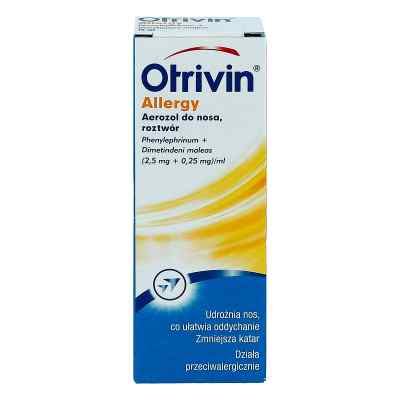Otrivin Allergy aerozol do nosa 15 ml od NOVARTIS CONSUMER HEALTH GMBH PZN 08300600