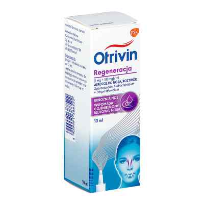 Otrivin Regeneracja 10 ml od MEDANA PHARMA SPÓŁKA AKCYJNA PZN 08301335