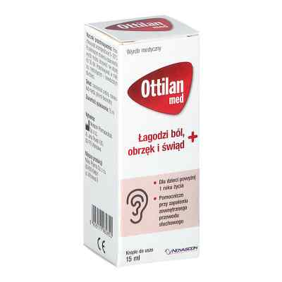 Ottilan Med krople do uszu 15 ml od NOVASCON PHARMACEUTICALS SP. Z O.O. PZN 08301167
