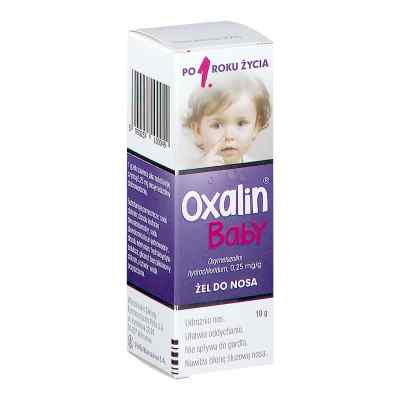 Oxalin Baby żel 10 g od WARSZAWSKIE ZAKŁ.FARM. POLFA S.A PZN 08302207