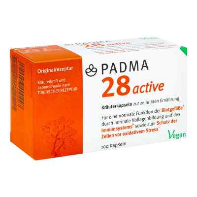 Padma 28 active kapsułki 100 szt. od PADMA Deutschland GmbH PZN 16599683