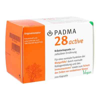 Padma 28 active kapsułki 200 szt. od PADMA Deutschland GmbH PZN 16617866