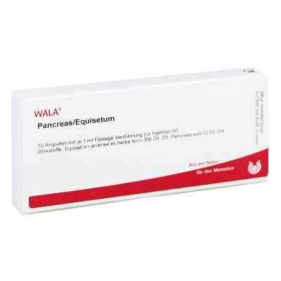 Pancreas/ Equisetum ampułki 10X1 ml od WALA Heilmittel GmbH PZN 01751843