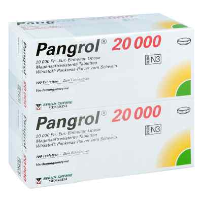Pangrol 20000 tabletki 200 szt. od BERLIN-CHEMIE AG PZN 06160561