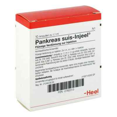 Pankreas Suis Injeele 10 szt. od Biologische Heilmittel Heel GmbH PZN 00762313