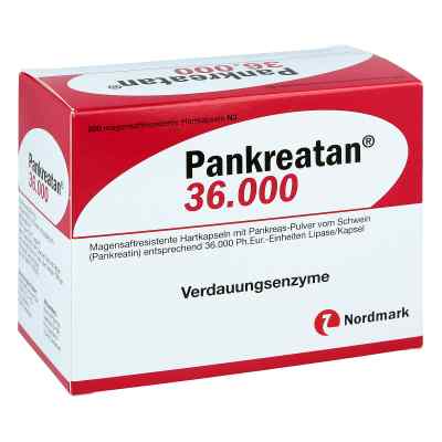 Pankreatan 36 000 kapsułki 200 szt. od NORDMARK Pharma GmbH PZN 07322149