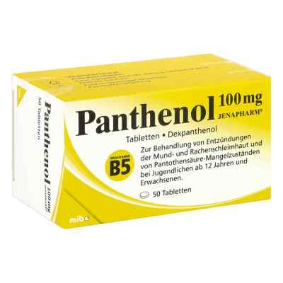 Panthenol 100 mg Jenapharm tabletki 50 szt. od MIBE GmbH Arzneimittel PZN 06150829