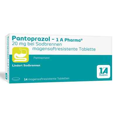 Pantoprazol - 1 A Pharma® 20 mg na zgagę