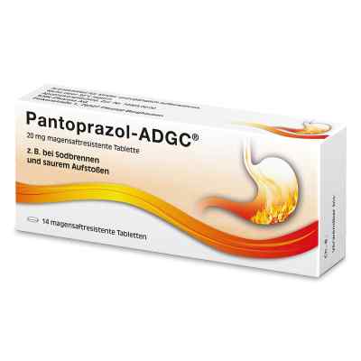 Pantoprazol ADGC 20 mg tabletki powlekane 14 szt. od Zentiva Pharma GmbH PZN 08998392