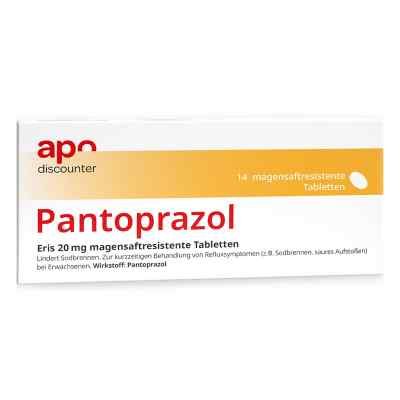 Pantoprazol Eris 20 mg tabletki dojelitowe 14 szt. od Apotheke im Paunsdorf Center PZN 16733785