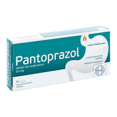 Pantoprazol Hexal b.Sodbrennen magens.r.Tabl. 14 szt. od Hexal AG PZN 05523582