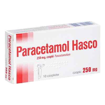 Paracetamol Hasco 250 mg czopki
