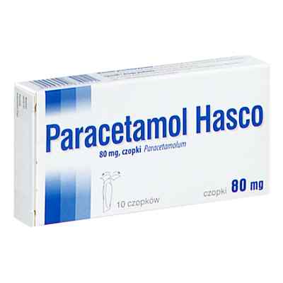 Paracetamol Hasco czopki 80 mg