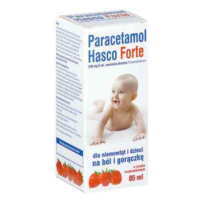 Paracetamol Hasco Forte zawiesina doustna 85 ml od PRZEDSIĘBIORSTWO PRODUKCJI FARMA PZN 08303723